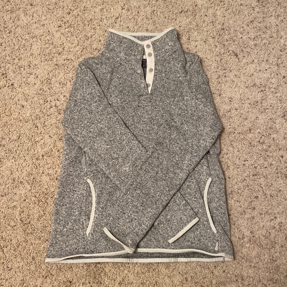EDDIE BAUER quarter button up
